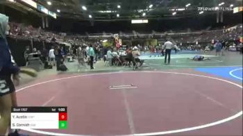 109 lbs 3rd Place - Sophia Cornish, Reign vs Yzabella Austin, Central Catholic