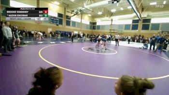 140lbs Cons. Round 4 - Brooke Vandehey, Glacier Peak (Girls) vs Alexis Escobar, Kelso (Girls)