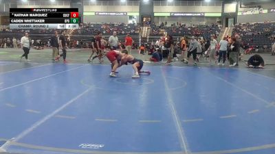 157 lbs Champ. Round 2 - Nathan Marquez, Cumberlands (Ky.) vs Caden Whittaker, Brewton-Parker (GA)