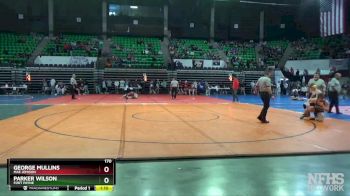 170 lbs Quarterfinal - PARKER WILSON, Fort Payne vs George Mullins, Mae Jemison