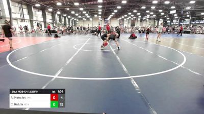 95 lbs Rr Rnd 1 - Aiden Hensley, The Wrestling Mill vs Cade Riddle, NC National Team