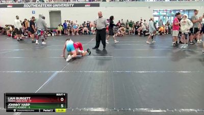 84 lbs Round 2 (4 Team) - Johnny Harp, Grapple Academy vs Liam Burgett, Finger Lakes Elite