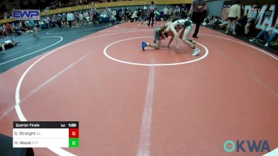 112 lbs Quarterfinal - Garner Streight, Na vs Harlen Wood, Standfast