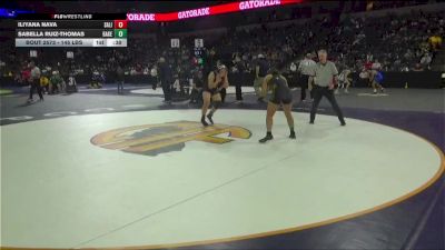 145 lbs Consi Of 16 #1 - Iliyana Nava, Salinas (CC) vs Sabella Ruiz-Thomas, Bakersfield Christian (CS)