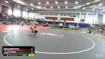 102 lbs Round 2 (3 Team) - Lukas Yeager, Hilton vs Rocco DeStefano, East Islip HS