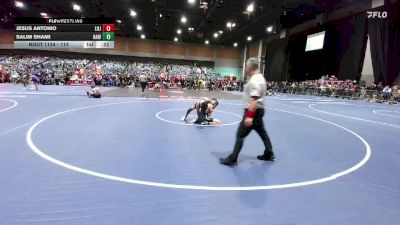 113 lbs Cons. Round 2 - Salim Shami, Oak Ridge vs Jesus Antonio, Lincoln
