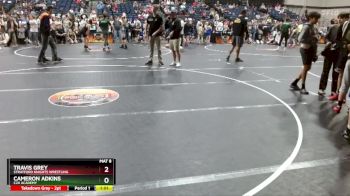 122 lbs Cons. Semi - Cameron Adkins, C2X Academy vs Travis Grey, Stratford Knights Wrestling