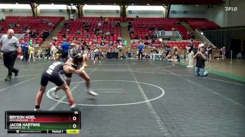 96 lbs Semis (4 Team) - Jacob Hartwig, Donahue WA vs Bryson Noel, Neighborhood