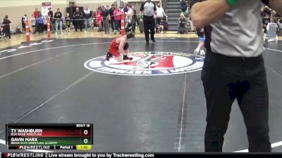 90 lbs Champ. Round 1 - Gavin Marx, Berge Elite Wrestling Academy vs Ty Washburn, Rum River Wrestling