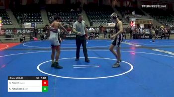 145 lbs Consolation - Harrison Smith, Waverly WC vs Armando Newcomb, Jay WC