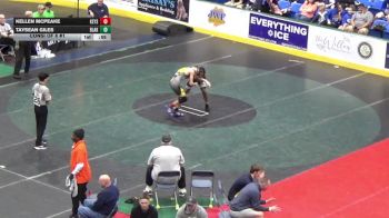 132 lbs Consi Of 8 #1 - Kellen McPeake, Keystone Oaks vs Taysean Giles, Blakely