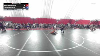120 lbs Champ. Round 1 - Mason McMahon, Wausau West vs Austin Voeltz, Victory School Of Wrestling