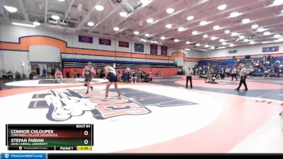 184 lbs Champ. Round 1 - Stefan Farian, John Carroll University vs Connor Chloupek, Concordia College (Moorhead)