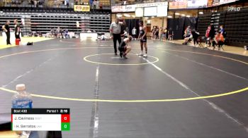 125 lbs Semifinal - Hector Serratos, Nebraska-Kearney vs Jayce Caviness, Oklahoma State