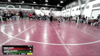60 lbs Quarterfinals (8 Team) - Riddic Bunn, Killer Elite vs Kaiden Galindez, Team Gotcha