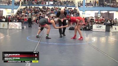 152 lbs Cons. Round 4 - Lexi Balmforth, Shelley vs Breana McLean, American Falls