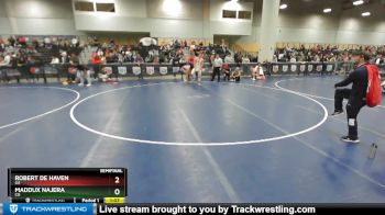 170 lbs Semifinal - Robert De Haven, GA vs Maddux Najera, CO