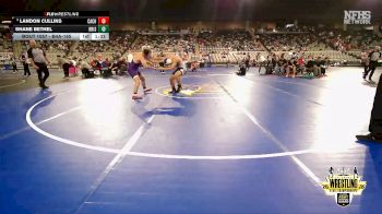 B4A-165 lbs Champ. Round 1 - Shane Bethel, Bristow vs Landon Cullins, Cache