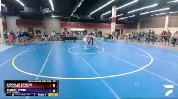 122 lbs Round 2 - Chamille Bryson, Finesse Wrestling Club vs Mariah Smith, Jflo Trained