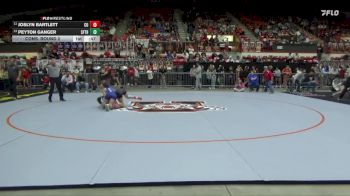 120 lbs Cons. Round 2 - Joslyn Bartlett, Colby HS vs Peyton Ganger, Santa Fe Trail Hs