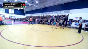 132 lbs Semifinal - Cael Humphrey, Sultana vs Jonathan Madera, Chino