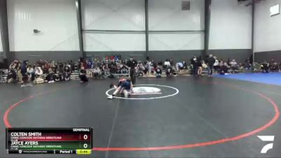 92 lbs Semifinal - Colten Smith, CNWC Concede Nothing Wrestling Club vs Jayce Ayers, CNWC Concede Nothing Wrestling Club