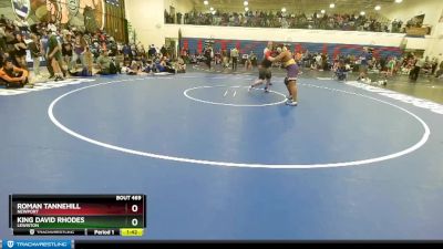 285 lbs Semifinal - Roman Tannehill, Newport vs King David Rhodes, Lewiston