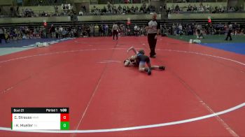 75 lbs Quarterfinal - Kolten Mueller, Team Nazar vs Carter Strauss, No Nonsense Wrestling