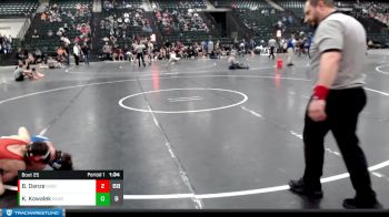 120 lbs Round 4 (16 Team) - Brady Danze, Millard South vs Kaden Kowalek, Kearney