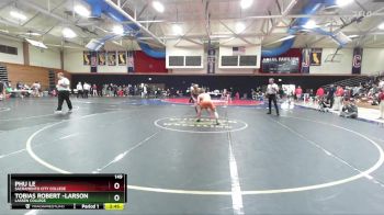 149 lbs Quarterfinal - Phu Le, Sacramento City College vs Tobias Robert -larson, Lassen College