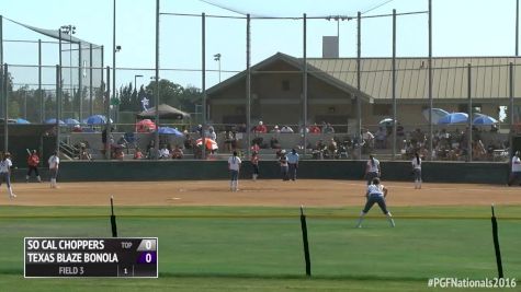 So Cal Choppers vs Texas Blaze Bonola   2016 14U Premier PGF Nationals