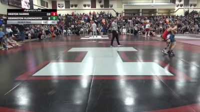 J-10 lbs Semifinal - Heston Harris, Creston Express Wrestling vs Remington Klendworth, DC Elite