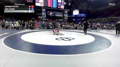 106 lbs Cons. Rd Of 64 - Jackson Taylor, KY vs Reid Harris, UT