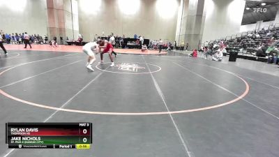 175 lbs Cons. Round 2 - Rylan Davis, Thompson HS vs Jake Nichols, St. Pius X (Kansas City)