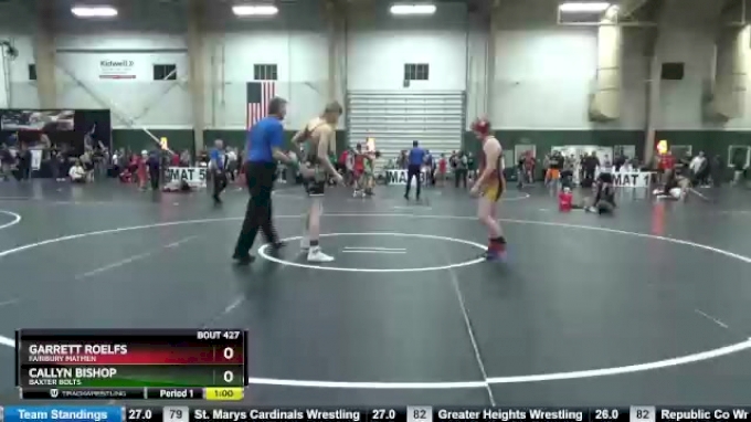 175 Lbs Cons. Round 2 - Garrett Roelfs, Fairbury Matmen Vs Callyn ...