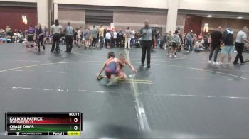 75 lbs Finals (2 Team) - Kalix Kilpatrick, Team Palmetto vs Chase Davis, Ares