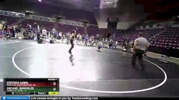 92 lbs Round 1 (10 Team) - Stetson Gabel, Bear Cave Wrestling Club vs Michael Banuelos, Pueblo All Stars