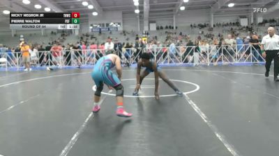160 lbs Round Of 64 - Nicky Negron Jr, TNWC Silver Fox - HSB vs Pierre Walton, PSF Wrestling Academy - HSB