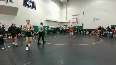 157 lbs Round 2 (6 Team) - TJ Harrington, Newcastle vs Garrett Wiggins, Greybull/Riverside