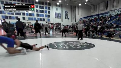 144 lbs Cons. Round 2 - Jesus Cesena, Central Union vs Angel Avila, Mountain Empire