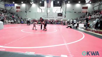 46 lbs Quarterfinal - Trenten Harris, Pin-King All Stars vs Daxton Houston, Skiatook Youth Wrestling