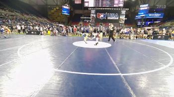 100 lbs Cons 16 #1 - Brennan Sprague, New York vs Drake VomBaur, Colorado