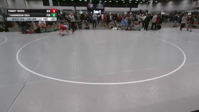 138 lbs Cons. Sub-quarters - Harrison Dea, Patton Trained WC vs Timmy Boda, Brevard FCA Wrestling