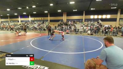 98 lbs Final - Titus Pitsch, Fq vs West Henley, Titan Mercury WC