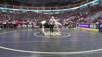 152 lbs First Round - Victor Bonus, McGuffey vs Hudson Hohman, Grove City