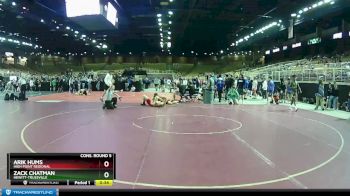 285 lbs Cons. Round 5 - Arik Hums, High Point Regional vs Zack Chatman, Hewitt-Trussville