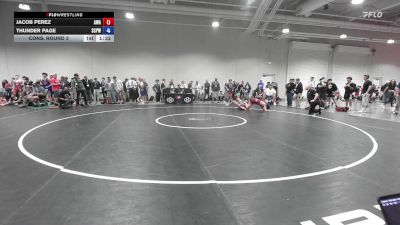 71 lbs Cons. Round 3 - Jacob Perez, Amateur Wrestling Academy vs Thunder Page, South Central Punisher Wrestling