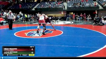 6A-215 lbs Cons. Round 2 - Lucas Ketcham, Glynn Academy vs Mbah Mbanwei, Rockdale County