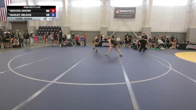 140 lbs Cons. Semis - Brooke Deeter, Sanderson Wrestling Academy vs Marley Nelson, Surfside X
