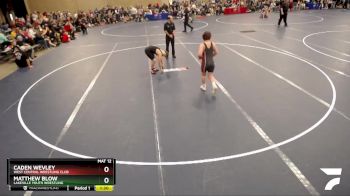 135 lbs Cons. Round 2 - Caden Wevley, West Central Wrestling Club vs Matthew Blow, Lakeville Youth Wrestling